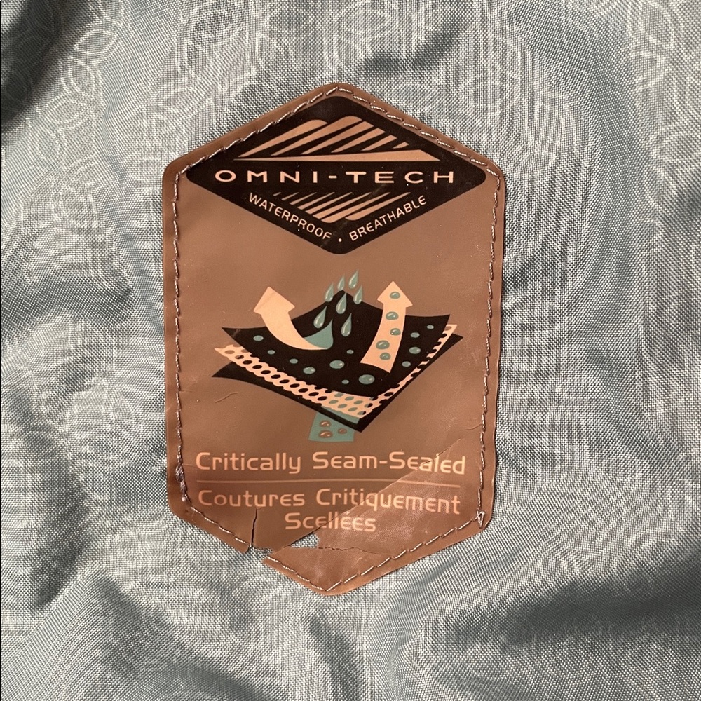 Columbia Women's Teal Jacket with Hood. Size Small. - Picture 5 of 6